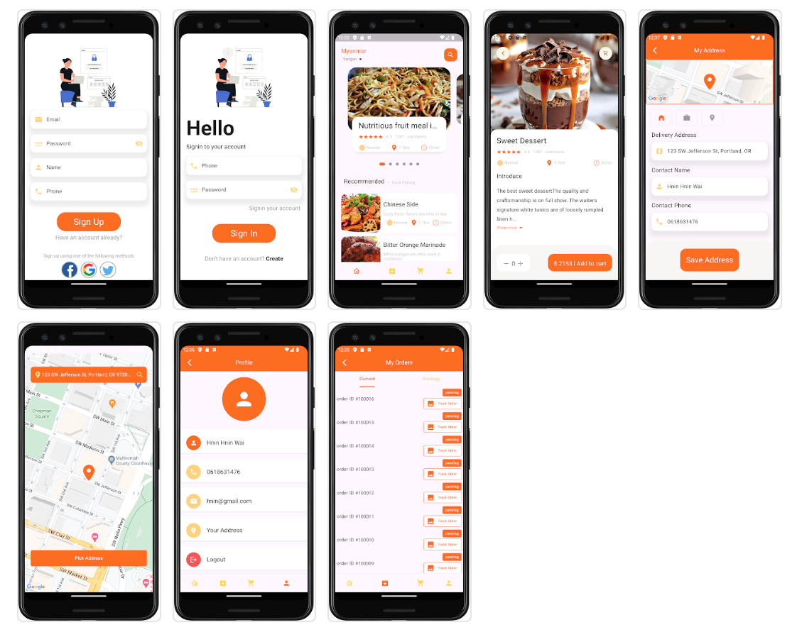 E-commerce Food Delivery